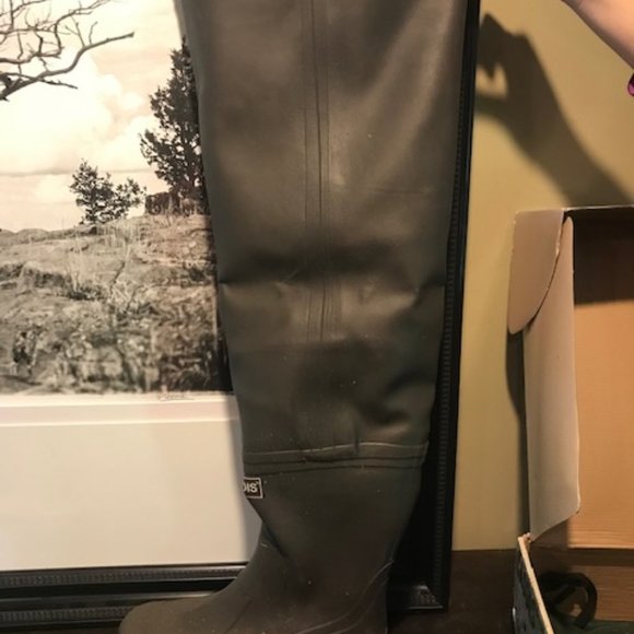 Caddis Wading Mens Size 7 Rubber Hip Height Boots main image 6